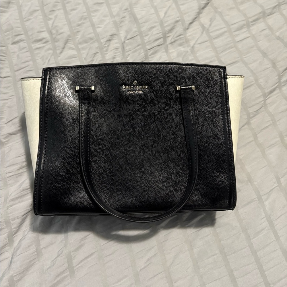 Kate Spade Black and Cream Tote Bag